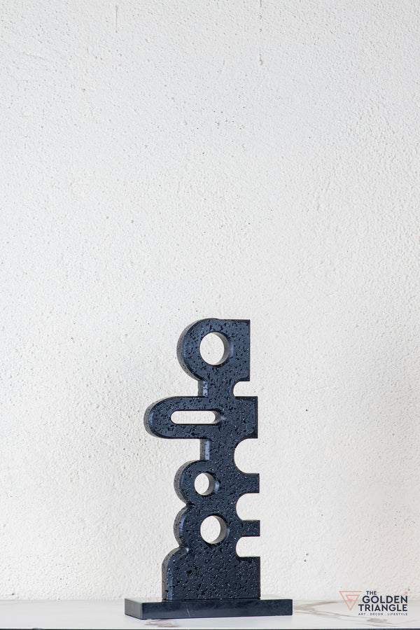 Orra Abstract Sculpture - Black