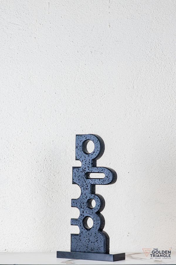 Orra Abstract Sculpture - Black
