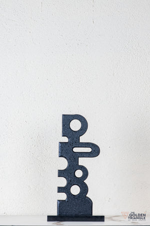 Orra Abstract Sculpture - Black