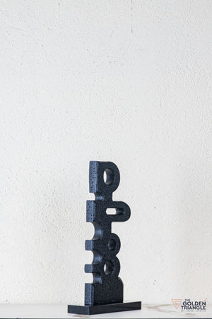 Orra Abstract Sculpture - Black