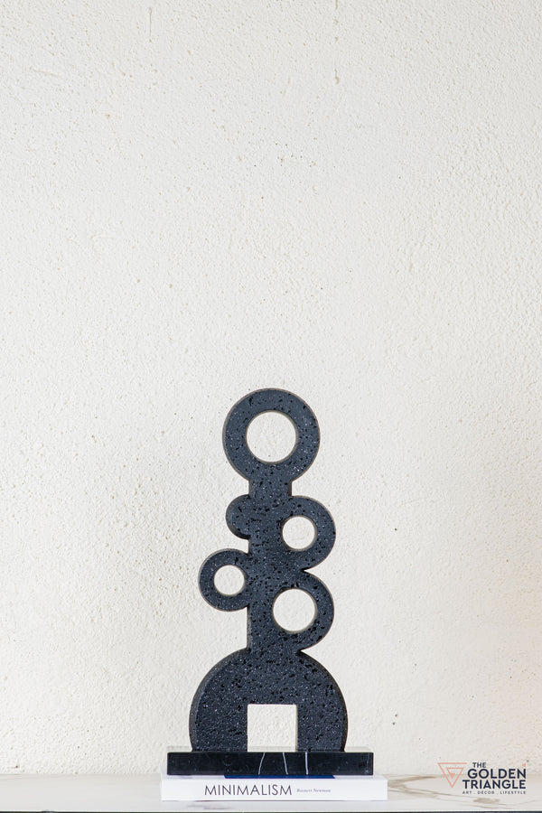 Noya Abstract Sculpture - Black