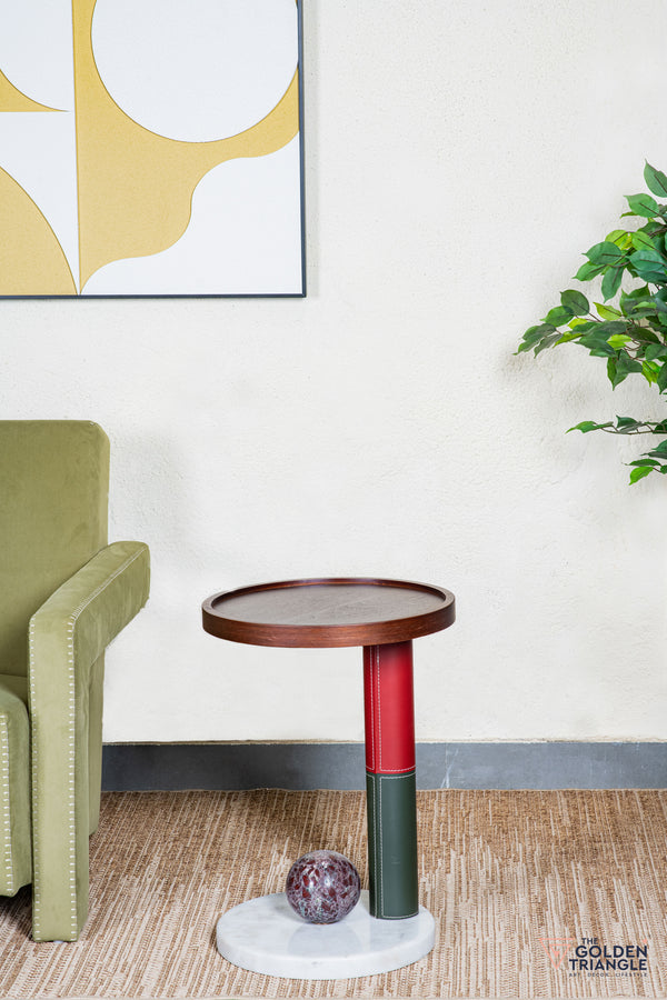 Sasso Marble Side Table