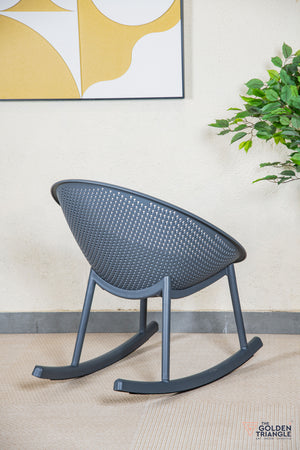 Novella Outdoor Rocking Chair - Gray