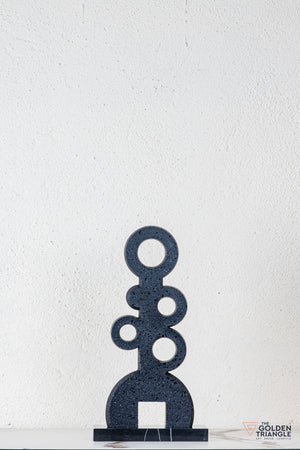 Noya Abstract Sculpture - Black