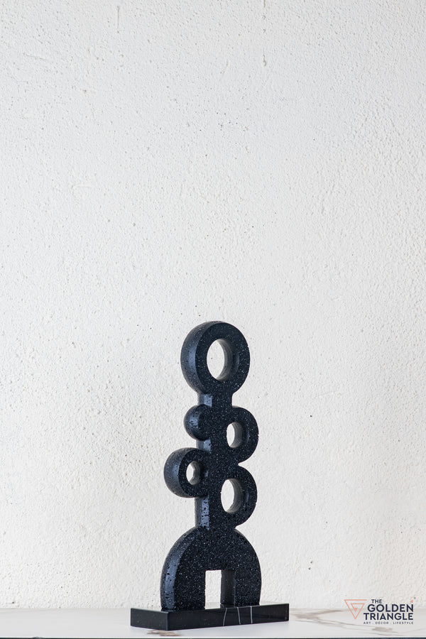 Noya Abstract Sculpture - Black