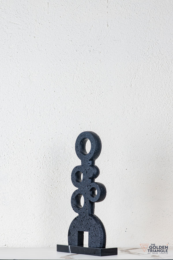 Noya Abstract Sculpture - Black