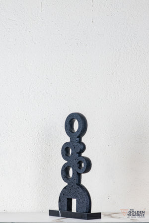 Noya Abstract Sculpture - Black