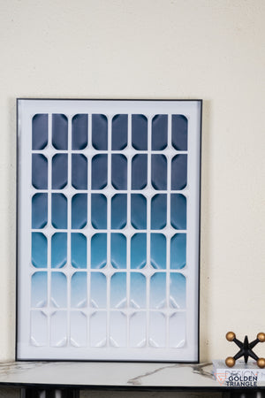 Abstract 3D Wall Art Frame