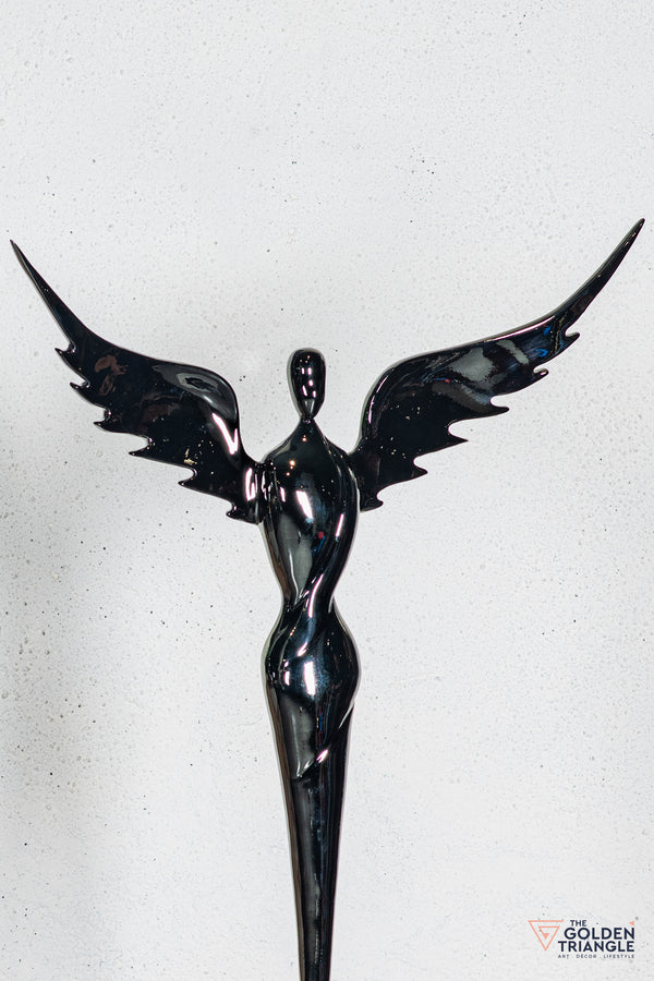 Mirox Wings Sculpture - Gunmetal