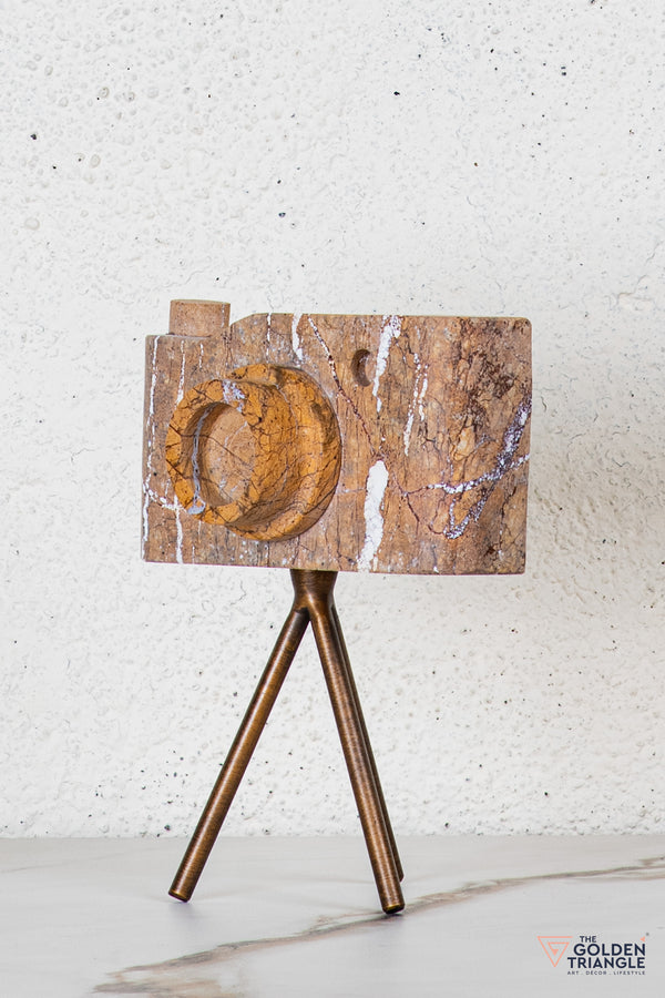 Axis Marble Camera Tabletop Decor
