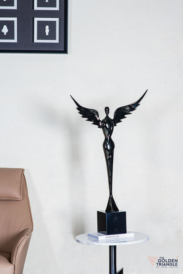 Mirox Wings Sculpture - Gunmetal