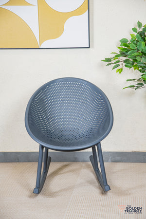 Novella Outdoor Rocking Chair - Gray