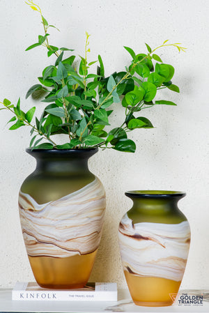 Veloro Glas Vase
