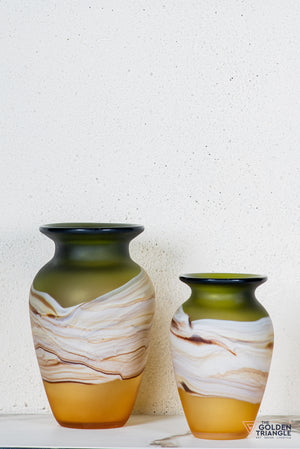 Veloro Glas Vase