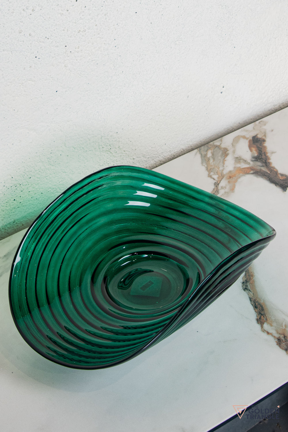 Opaline Glass Fruit Bowl  - Green