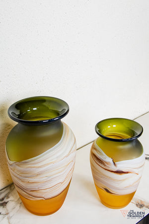 Veloro Glas Vase