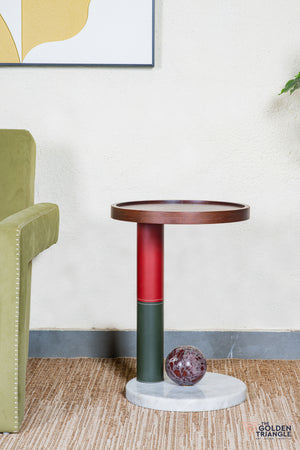 Sasso Marble Side Table