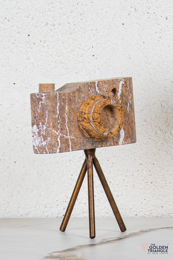 Axis Marble Camera Tabletop Decor