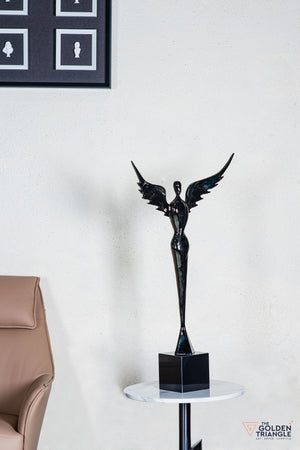 Mirox Wings Sculpture - Gunmetal
