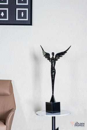 Mirox Wings Sculpture - Gunmetal
