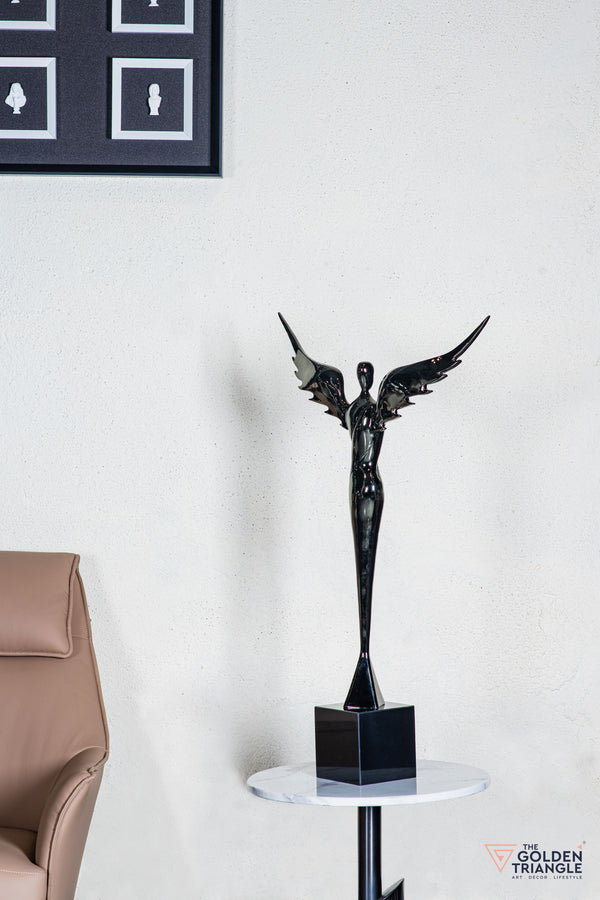 Mirox Wings Sculpture - Gunmetal