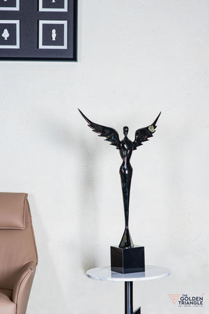 Mirox Wings Sculpture - Gunmetal