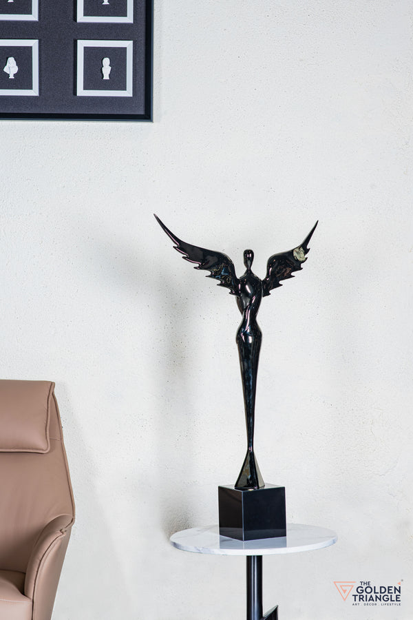 Mirox Wings Sculpture - Gunmetal