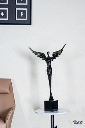 Mirox Wings Sculpture - Gunmetal