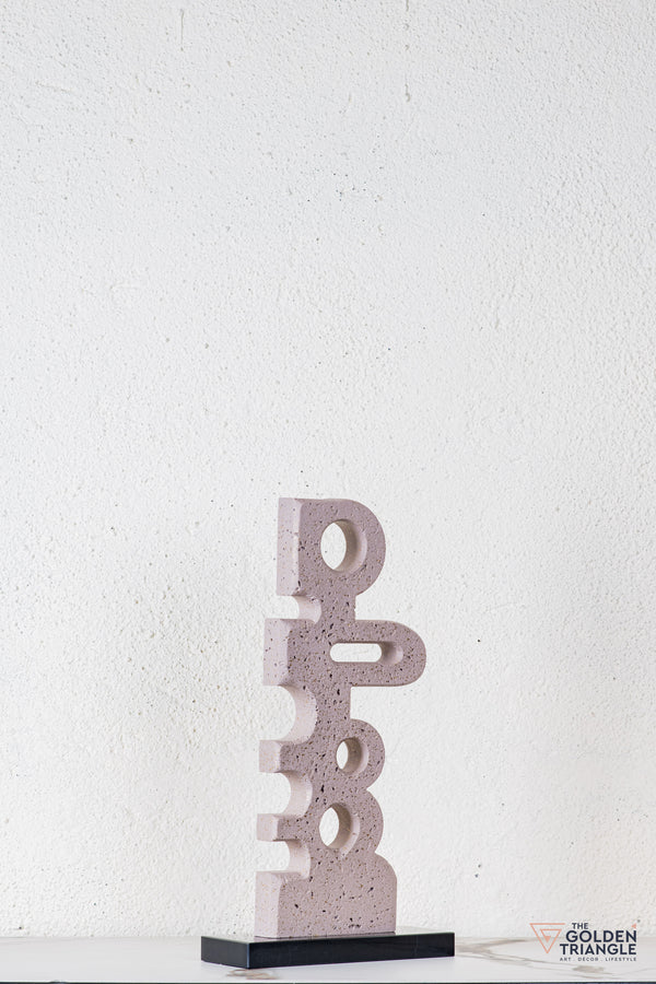 Orra Abstract Sculpture - Beige