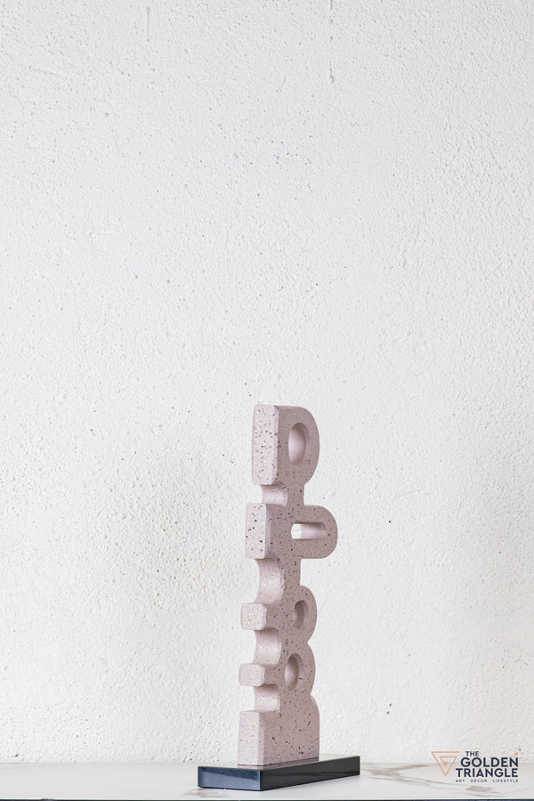 Orra Abstract Sculpture - Beige
