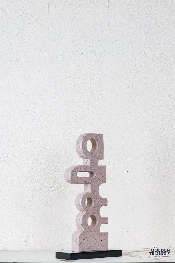 Orra Abstract Sculpture - Beige