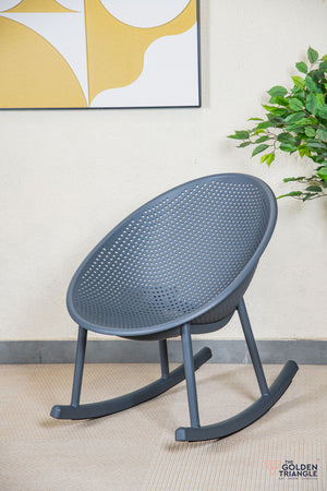 Novella Outdoor Rocking Chair - Gray