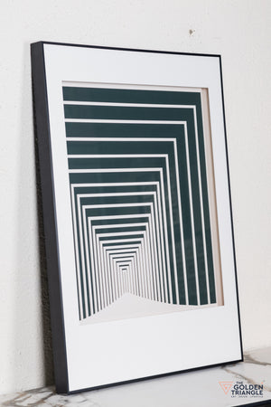 Abstract 3D Wall Art Frame