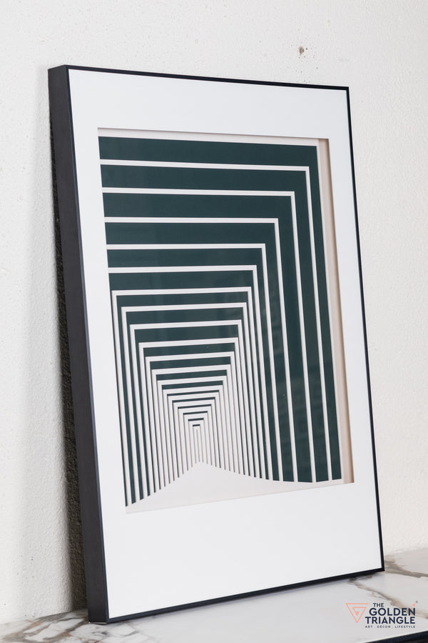 Abstract 3D Wall Art Frame