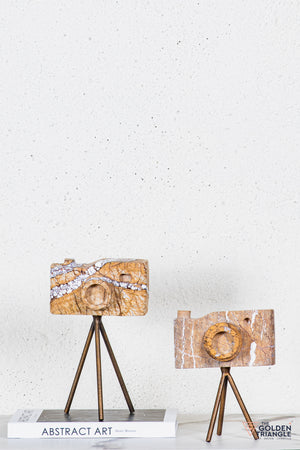 Axis Marble Camera Tabletop Decor