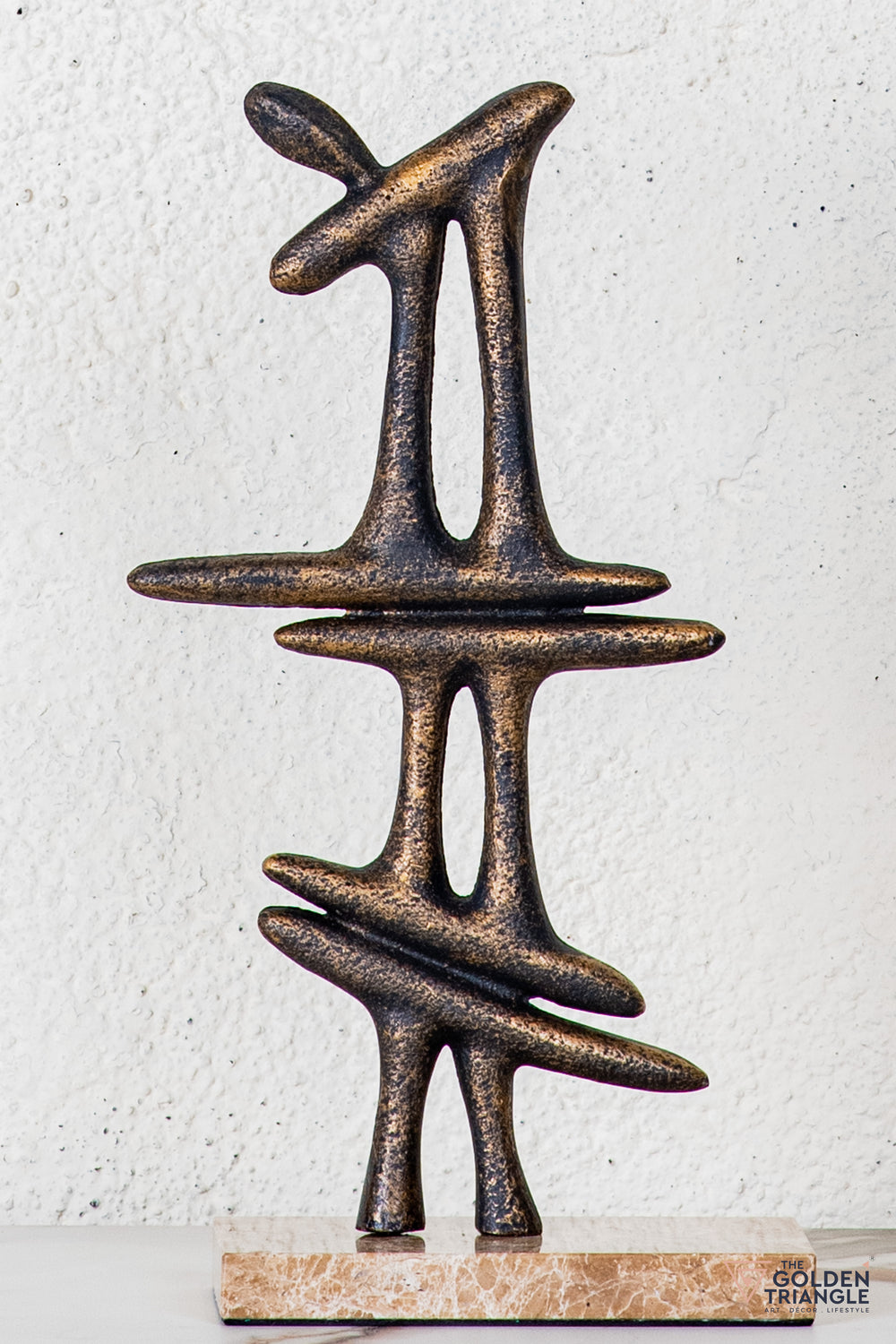 Auren Abstract Sculpture - Antique Black