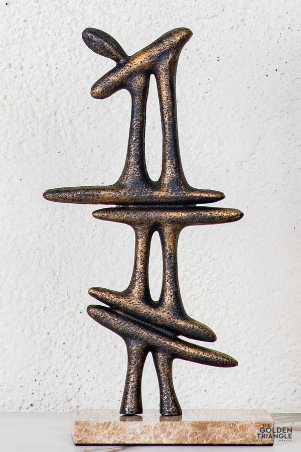 Auren Abstract Sculpture - Antique Black