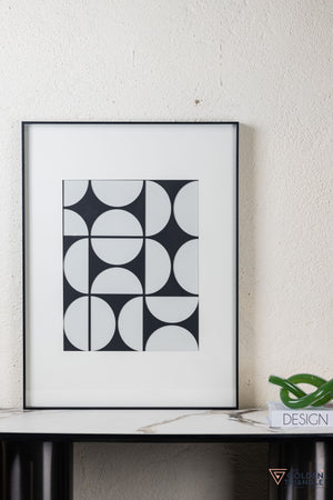 Abstract 3D Wall Art Frame
