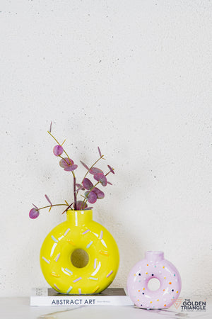 Kyo Donut Ceramic Vase