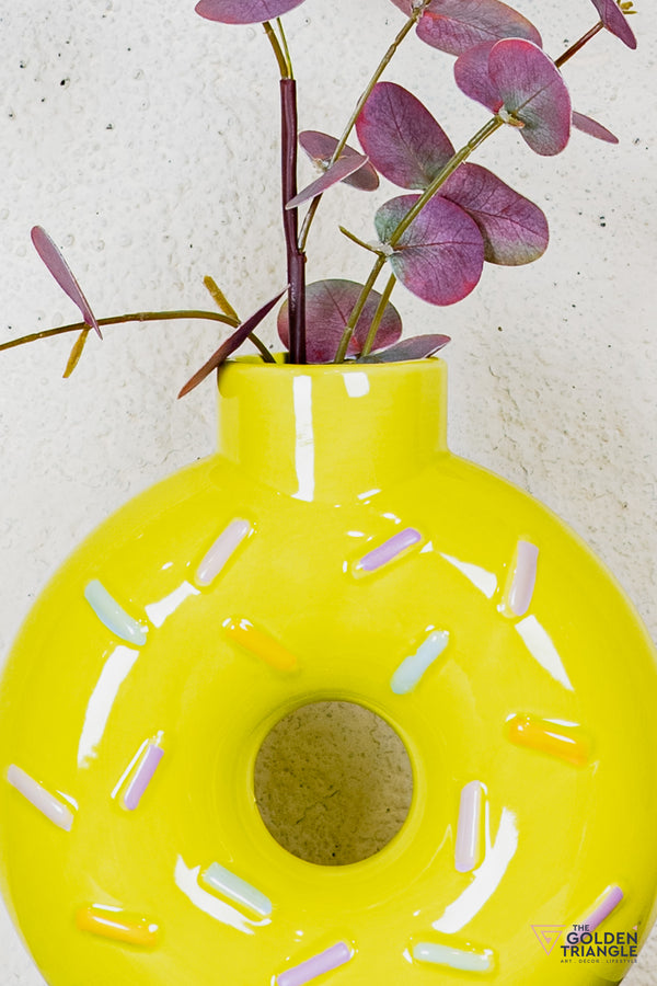 Kyo Donut Ceramic Vase