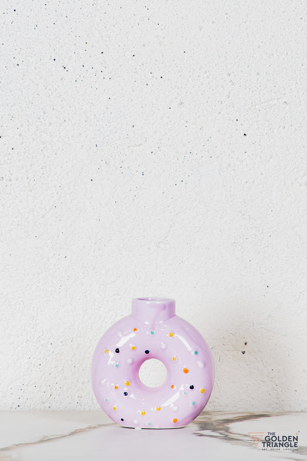 Kyo Donut Ceramic Vase