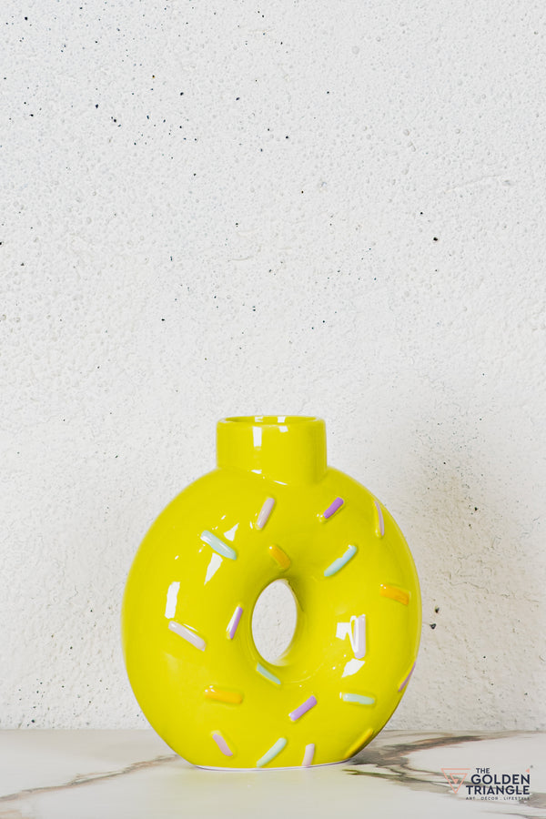 Kyo Donut Ceramic Vase