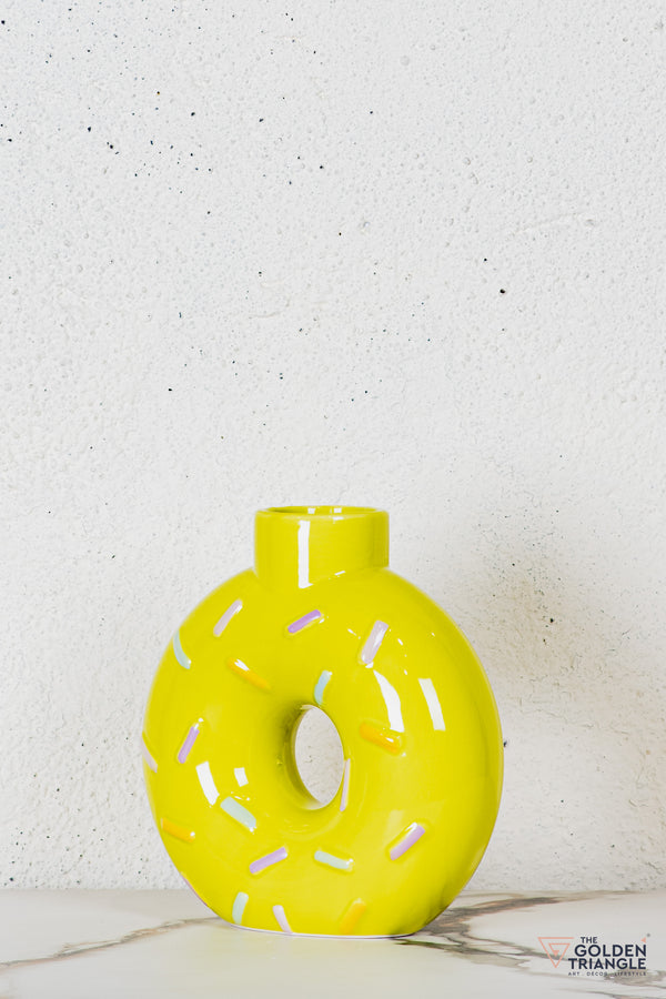Kyo Donut Ceramic Vase