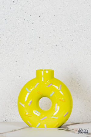 Kyo Donut Ceramic Vase