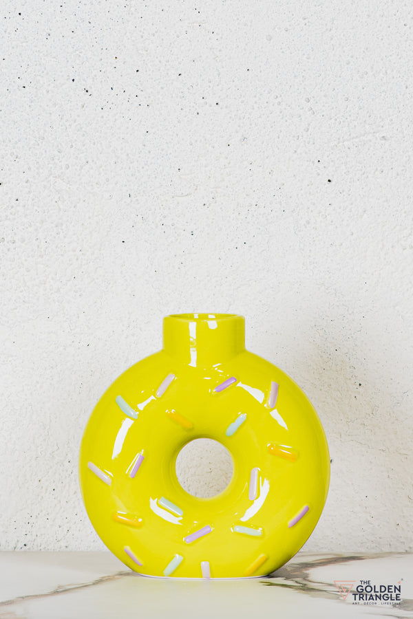 Kyo Donut Ceramic Vase