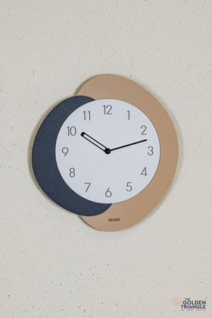 Myra Wall Clock - Coffee