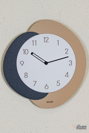 Myra Wall Clock - Coffee