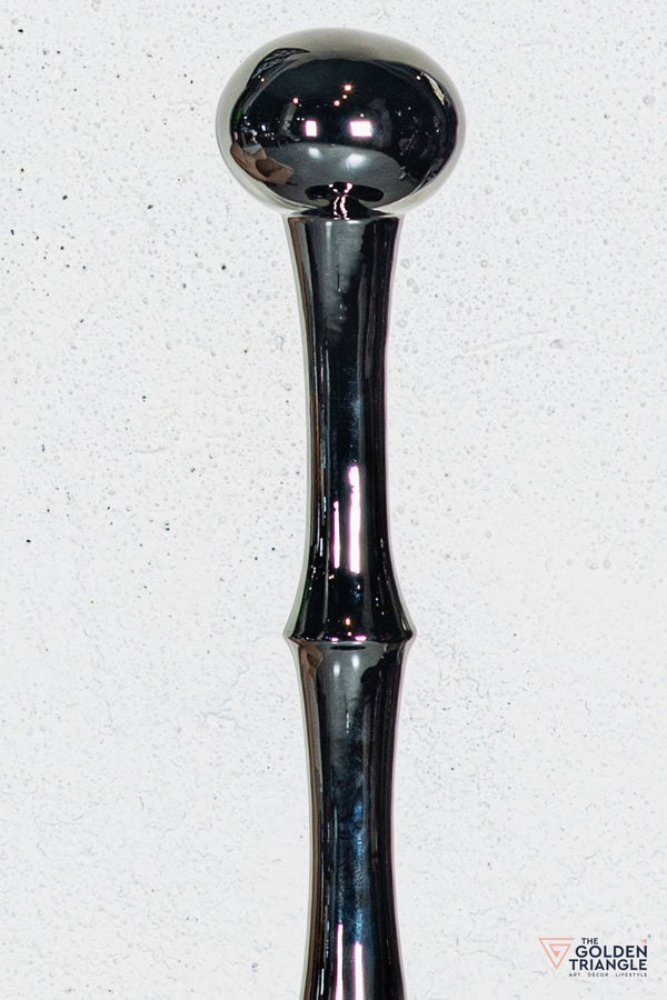 Lior Abstract Sculpture - Gunmetal