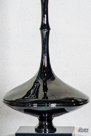 Lior Abstract Sculpture - Gunmetal