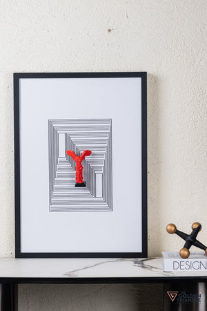 Roman 3D Wall Art Frame - C